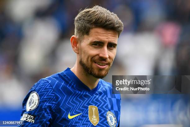 Jorginho of Chelsea during the lap of honour after the Premier League match between Chelsea and Watford at Stamford Bridge, London on Sunday 22nd May...