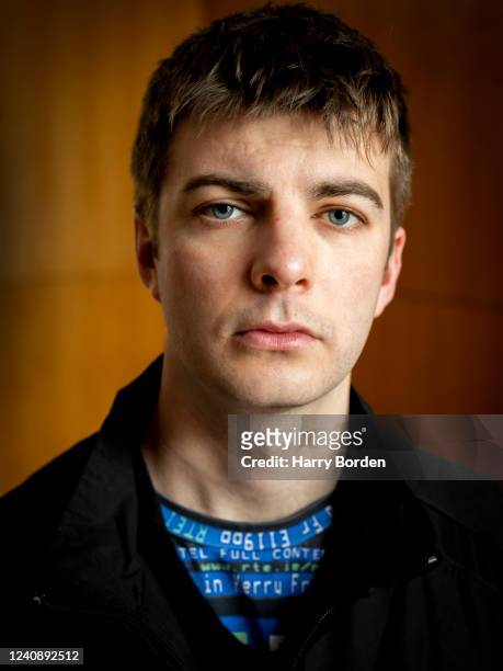 Grian Chatten of Irish post-punk band Fontaines DC is photographed for Telerama magazine on March 2, 2022 in London, England.
