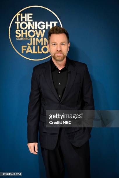 Episode 1660 -- Pictured: Actor Ewan McGregor poses backstage on Tuesday, May 24, 2022 --