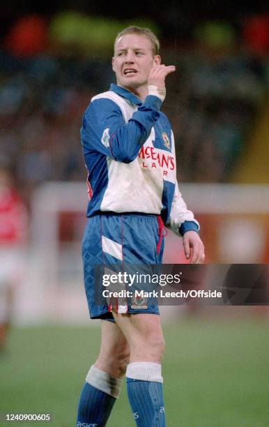January 1994, London - FA Cup 4th round - Charlton Athletic v Blackburn Rovers - David Batty of Blackburn Rovers.