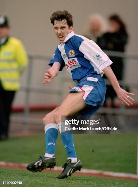 January 1994, London - FA Cup 4th round - Charlton Athletic v Blackburn Rovers - Jason Wilcox of Blackburn Rovers.