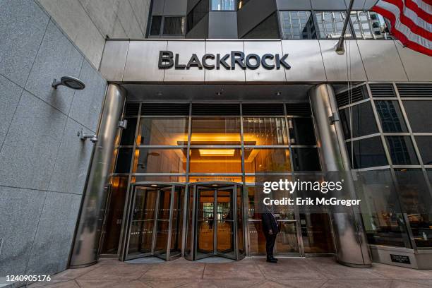 BlackRock offices in New York City.