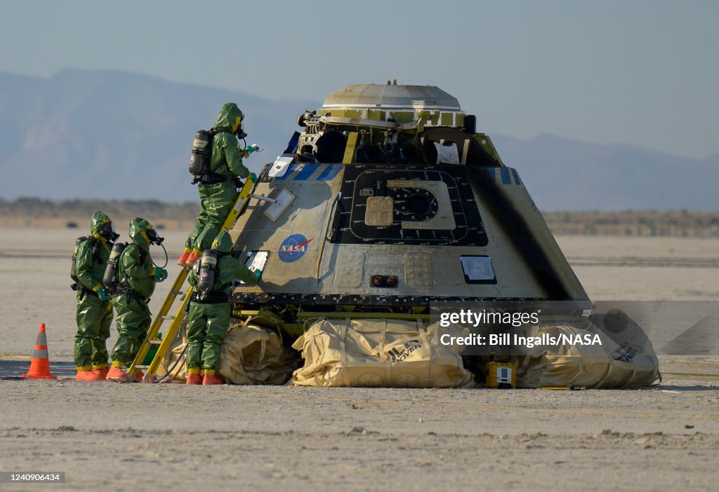 Boeing Orbital Flight Test-2 Landing