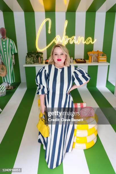 Nicola Coughlan attends the Kate Spade New York Cabana pop-up launch in Covent Garden on May 26, 2022 in London, England.