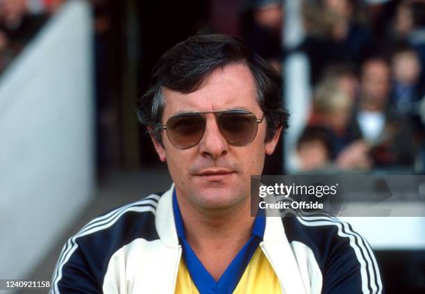 October 1980 Stoke City v Brighton & Hove Albion, Brighton manager Alan Mullery.