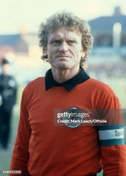 May 1979, Wrexham, UEFA Football qualifying match, Wales v West Germany, Sepp Maier of West Germany.