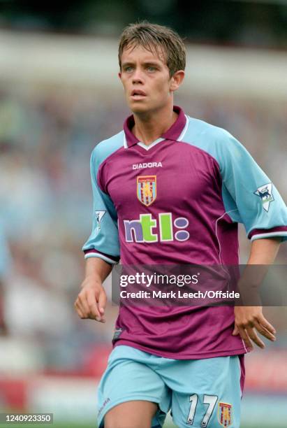 August 2000, Premier League football - Aston Villa v Chelsea - Lee Hendrie of Aston Villa.