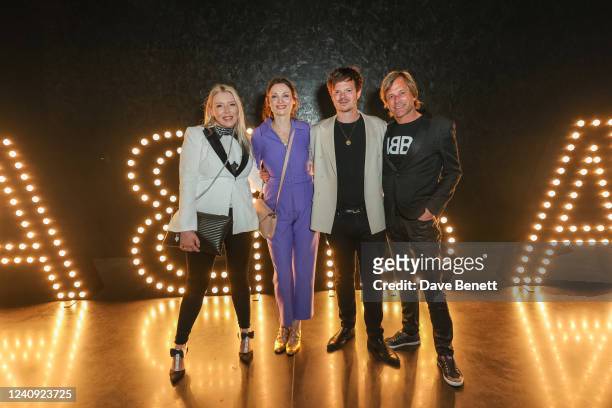Guest, Sophie Ellis-Bextor, Richard Jones and Steve Norman attend the World Premiere after party for "ABBA Voyage" at Magazine London on May 26, 2022...