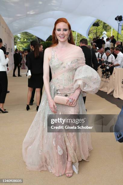 Barbara Meier attending amfAR Gala Cannes 2022 at Hotel du Cap-Eden-Roc on May 26, 2022 in Cap d'Antibes, France.