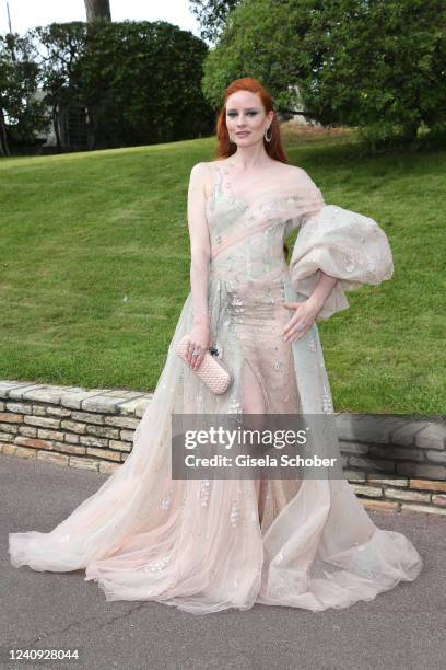 Barbara Meier attending amfAR Gala Cannes 2022 at Hotel du Cap-Eden-Roc on May 26, 2022 in Cap d'Antibes, France.