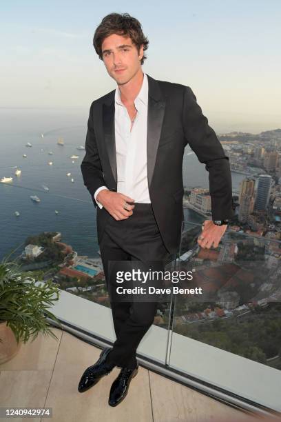 Jacob Elordi attends an intimate dinner hosted by TAG Heuer at Ceto Restaurant ahead of the 79th Monaco Grand Prix on May 27, 2022 in...