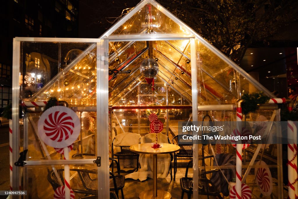 Maxwell Park Bar in Navy Yard and Miracle at Death Punch Bar in Adams Morgan Holiday Decorations