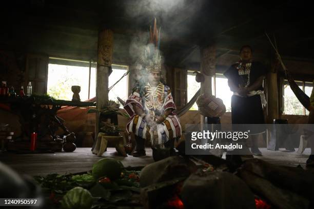Kamentsa Indigenous Community in Putumayo's Sinbundoy municipality, an ancient culture, is taught mainly in the family, but due to the relationship...