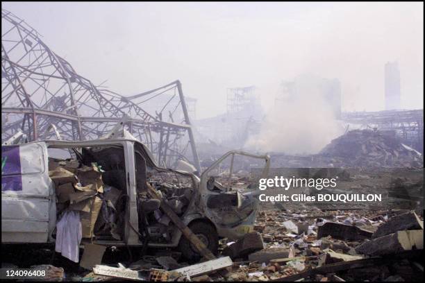 Elf Explosion 73 Elf Atochem Photos & High Res Pictures - Getty Images