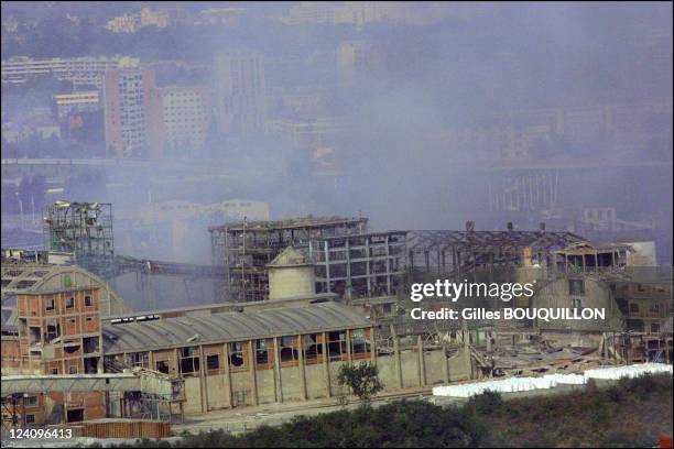 Elf Explosion 73 Elf Atochem Photos & High Res Pictures - Getty Images