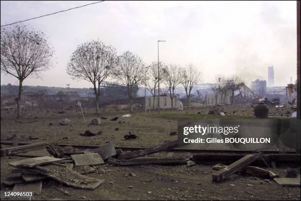 Elf Explosion 73 Elf Atochem Photos & High Res Pictures - Getty Images