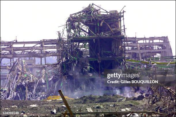 Elf Explosion 73 Elf Atochem Photos & High Res Pictures - Getty Images