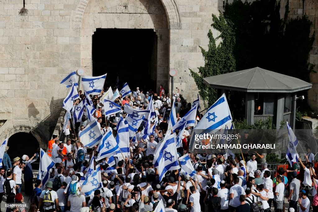 ISRAEL-PALESTINIAN-CONFLICT-JERUSALEM DAY