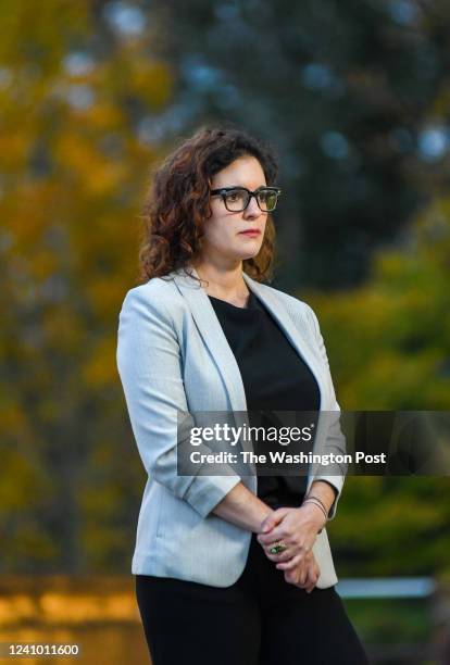 Jenny Elaine Goldstein is an Assistant Professor in the Department of Global Development at Cornell University, and poses for a photograph at Cornell...