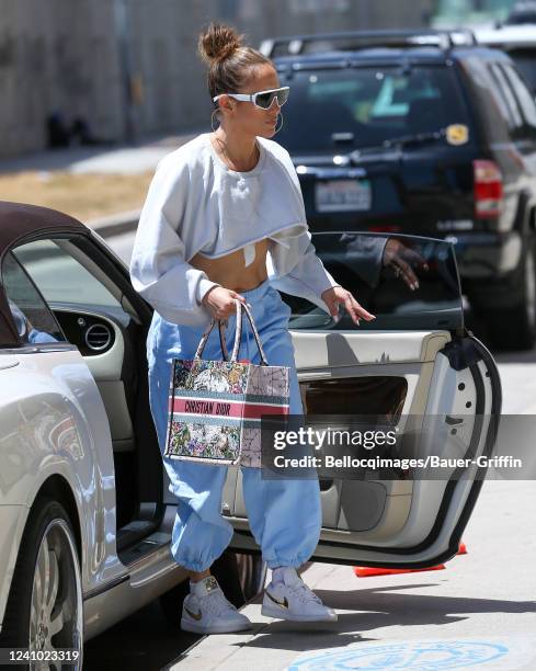 Jennifer Lopez is seen on May 31, 2022 in Los Angeles, California.