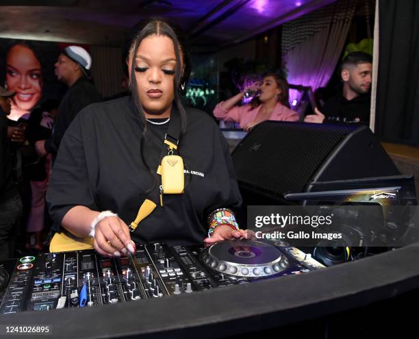 Gogo at the official party of the launch of Fenty Beauty And Fenty Skin at Monarch Restaurant in Sandton on May 26, 2022 in Johannesburg, South...