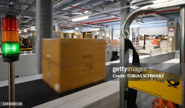 Dhl Sort Deutsche Post Dhl Sorting Center Photos and Premium High Res Pictures ...