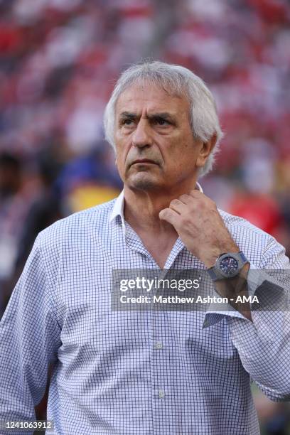 Vahid Halilhodzic the head coach / manager of Morocco during an international friendly between United States of America / USA and Morocco at TQL...