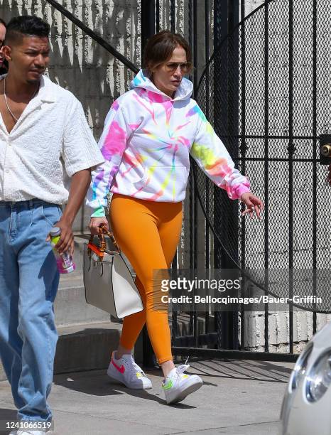 Jennifer Lopez is seen on June 02, 2022 in Los Angeles, California.