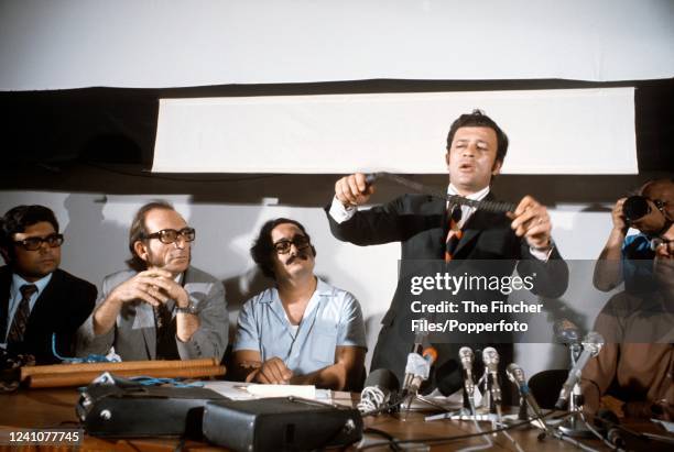 Cyprus De Facto President Nikos Sampson, News Photo