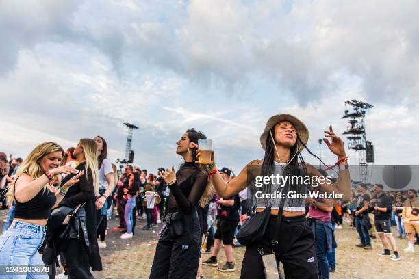 General view of Rock am Ring at Nuerburgring on June 3, 2022 in Nuerburg, Germany.