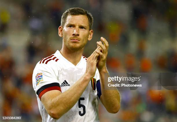 Vertonghen Jan defender of Belgium during the UEFA Nations League Group A4 match between Belgium and Netherlands at the stadium King Baudouin on June...