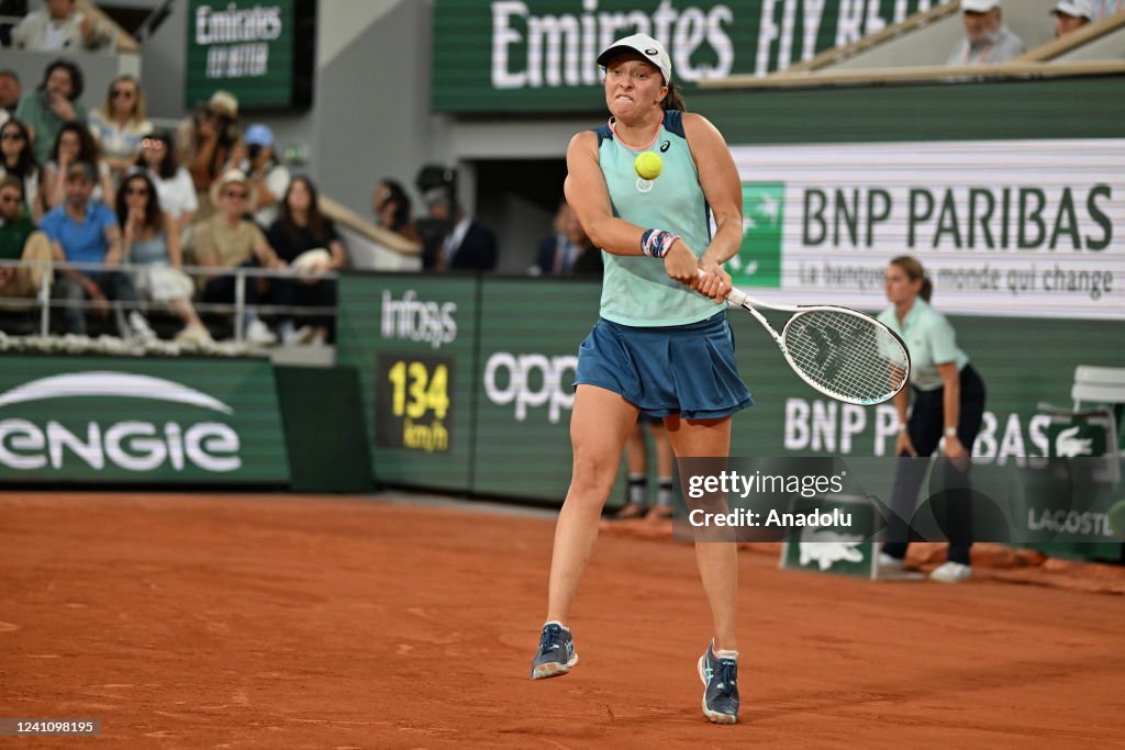 French Open tennis tournament at Roland Garros