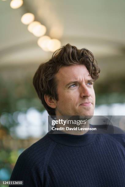 Greg James, radio and TV presenter, at the Hay Festival on June 5, 2022 in Hay-on-Wye, Wales.