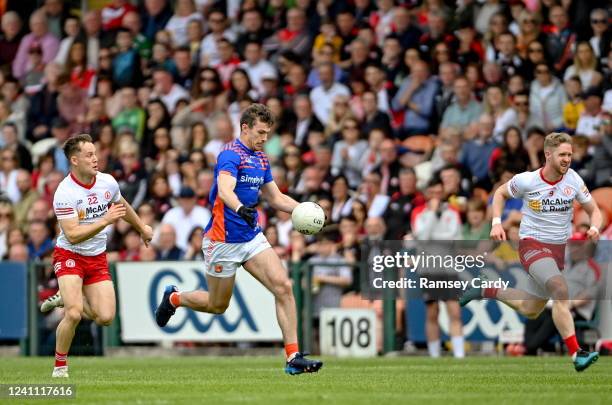 Armagh , United Kingdom - 5 June 2022; Armagh goalkeeper Ethan Rafferty during the GAA Football All-Ireland Senior Championship Round 1 match between...