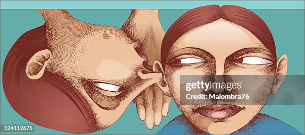 illustrations, cliparts, dessins animés et icônes de bavardage - problèmes-de-communication