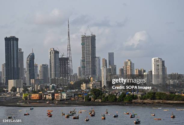 General view of high-rise buildings in Mumbai. There is a rise in investors looking to invest in bigger homes as the pandemic turned home into...