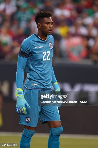 Alexander Dominguez of Ecuador during an International Friendly game between Mexico and Ecuador at Soldier Field on June 5, 2022 in Chicago, Illinois.