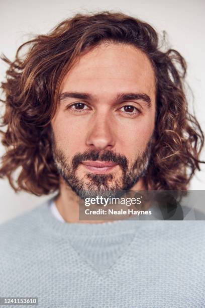 Fitness coach, TV presenter, social media personality and author, Joe Wicks is photographed for the Daily Mail on March 15, 2022 in London, England.