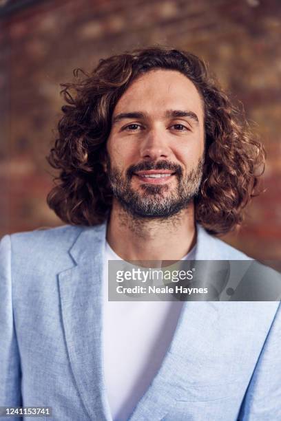 Fitness coach, TV presenter, social media personality and author, Joe Wicks is photographed for the Daily Mail on March 15, 2022 in London, England.