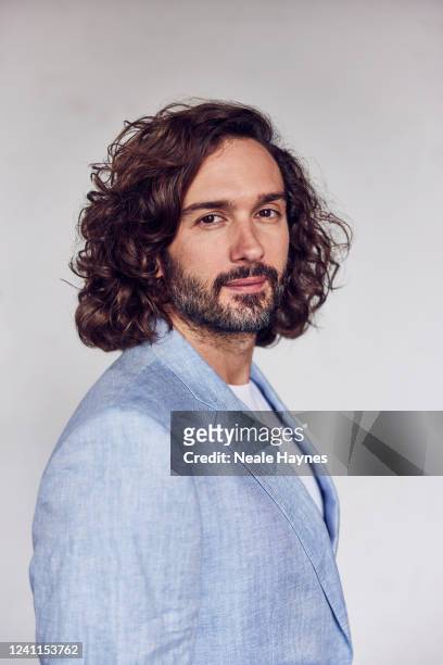 Fitness coach, TV presenter, social media personality and author, Joe Wicks is photographed for the Daily Mail on March 15, 2022 in London, England.
