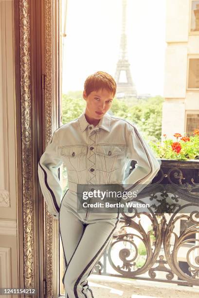 Actor Lea Seydoux is photographed for Deadline Hollywood on June 19, 2021 in Paris, France.