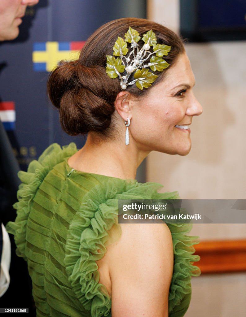 Crown Princess Victoria Of Sweden Visit Netherlands