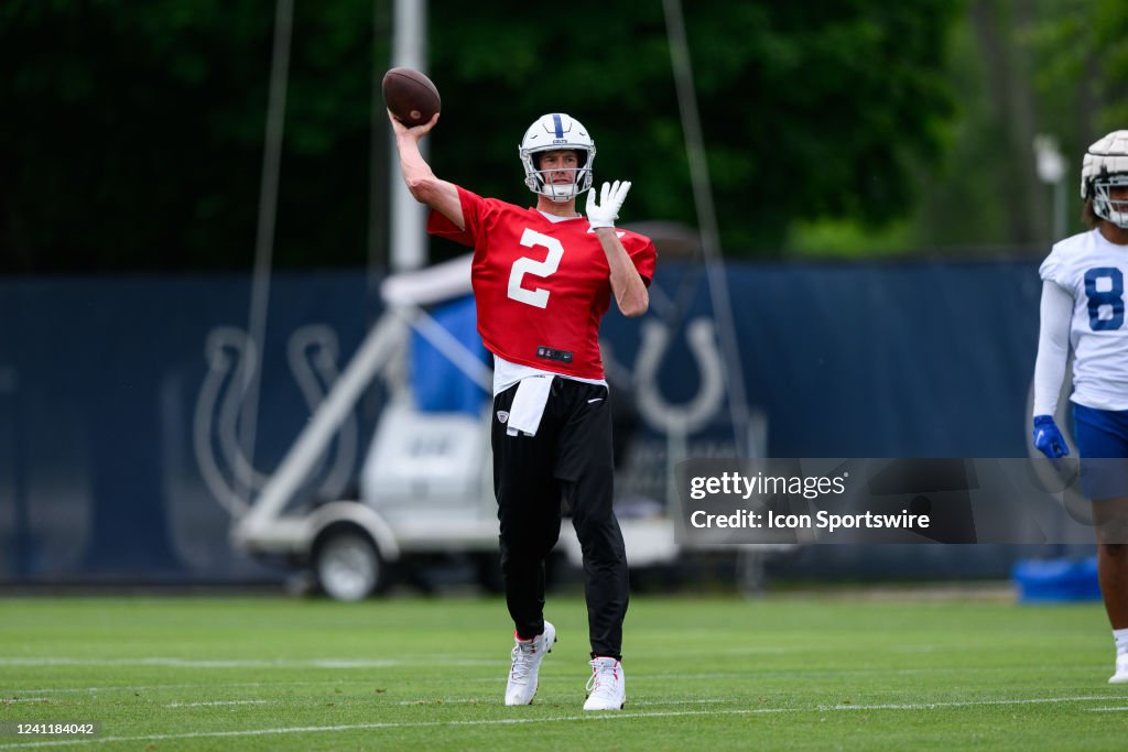 NFL: JUN 08 Indianapolis Colts Minicamp