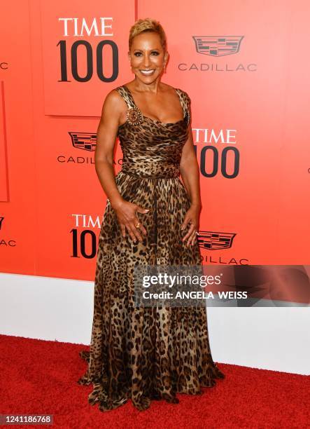 Adrienne Banfield-Norris arrives for TIME 100 Gala at Lincoln Center in New York, June 8, 2022.