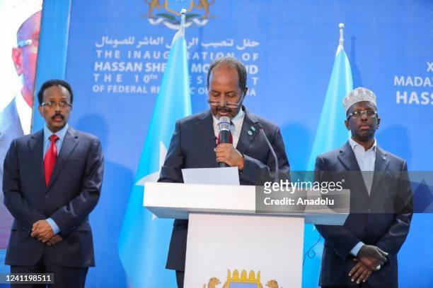 Somalia's newly elected President Hassan Sheikh Mohamud has been officially inaugurated on June 09. 2022 in Mogadishu, Somalia.The inauguration...
