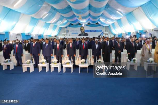 Somalia's newly elected President Hassan Sheikh Mohamud has been officially inaugurated on June 09. 2022 in Mogadishu, Somalia.The inauguration...