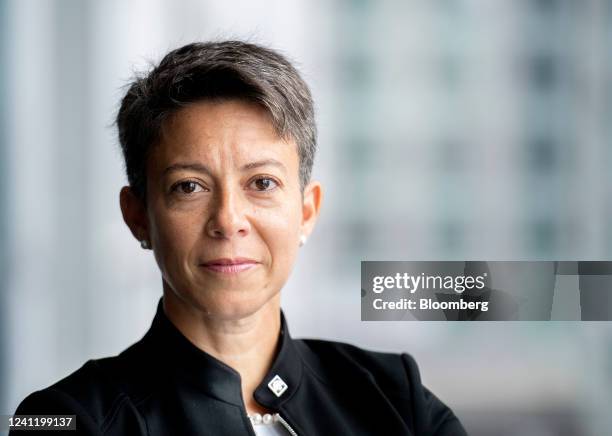 Rania Llewellyn, chief executive officer of Laurentian Bank, at the company's head office in Montreal, Quebec, Canada, on Wednesday, June 1, 2022....