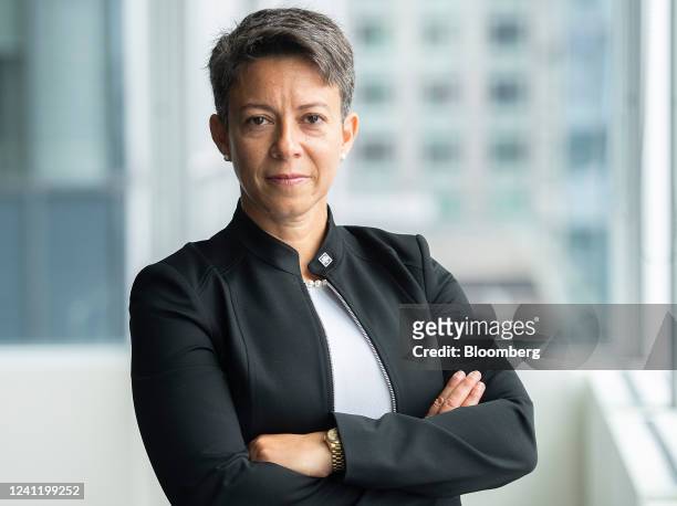 Rania Llewellyn, chief executive officer of Laurentian Bank, at the company's head office in Montreal, Quebec, Canada, on Wednesday, June 1, 2022....