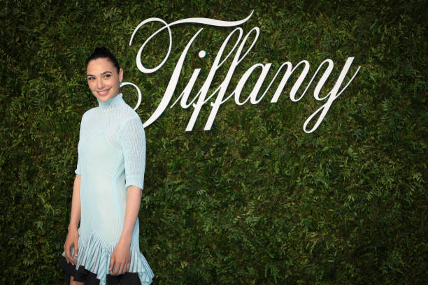 Gal Gadot attends Tiffany & Co. "Vision & Virtuosity" Brand Exhibition Opening Gala at Saatchi Gallery on June 9, 2022 in London, England.