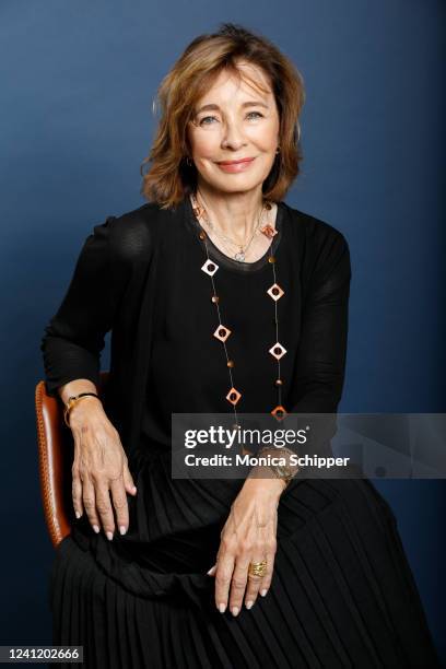 Anne Archer poses for a portrait at the Jury Welcome Lunch Portraits - 2022 Tribeca Film Festival at City Winery on June 08, 2022 in New York City.